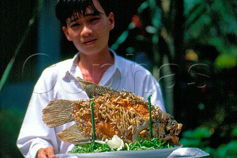Cooked Elephant Ear Fish   Vietnam