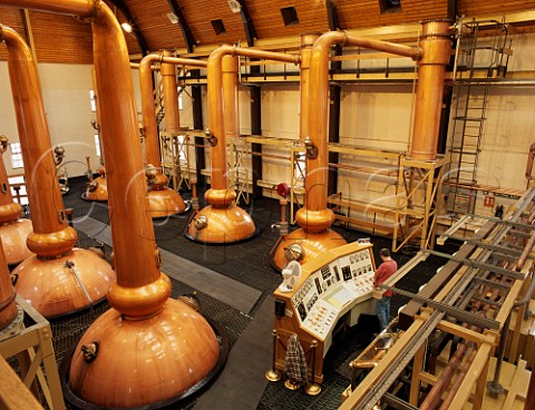 Still room of Glenmorangie Distillery   Tain Highland Region Scotland