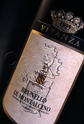 Bottle of Vitanza Montalcino Tuscany   Italy    Brunello di Montalcino
