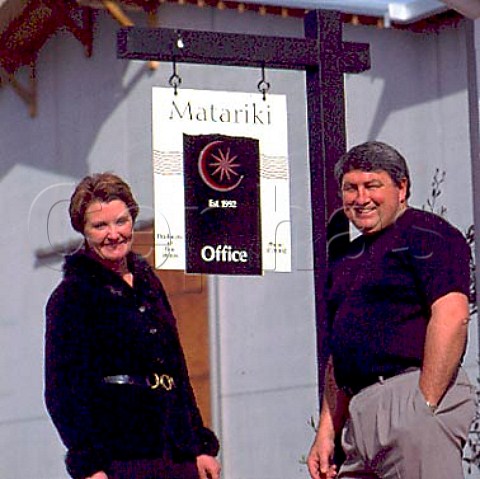 John and Rosemary OConnor of Matariki Wines   Hastings New Zealand   Hawkes Bay