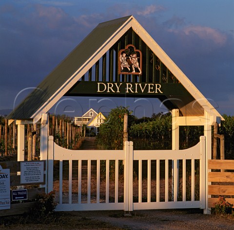 Entrance to Dry River Winery Martinborough   New Zealand       Wairarapa