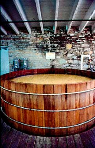 Sour mash tun in the Bourbon distillery   of Labrot and Graham Kentucky USA