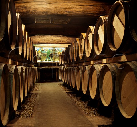 Barrel cellar of Chteau BoydCantenac   Cantenac Gironde France     Margaux  Bordeaux