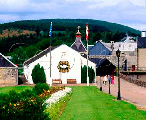 Glenfiddich whisky distillery Dufftown Scotland  Speyside