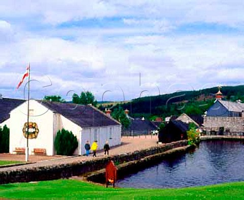 Glenfiddich whisky distillery Dufftown Scotland  Speyside
