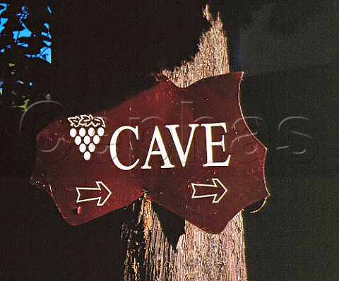 Cave sign at Chteau des Chaberts Garoult   Var France    Coteaux Varois
