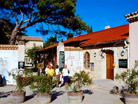 Part of the tourist and visitor centre of Domaine de   LHospitalet Narbonne Aude France  Coteaux du Languedoc la Clape