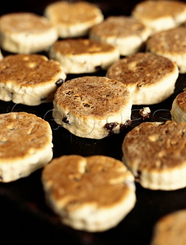 Welsh Cakes on sale at Swansea market Wales