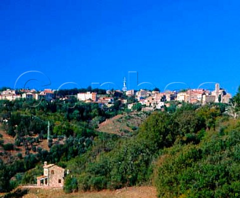 Village of Scansano Grosseto Province Tuscany Italy   Southern Maremma