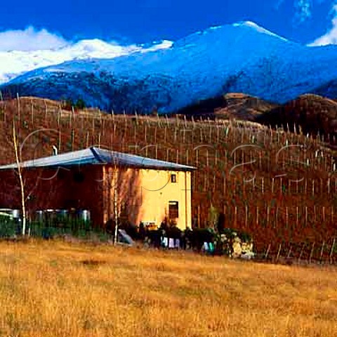 Mount Edward winery and vineyard Gibbston   Central Otago New Zealand