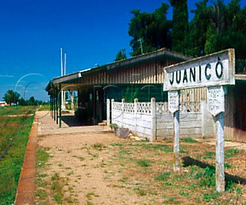 The railway station of Juanico   Canelones Uruguay