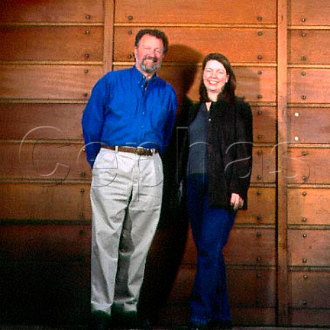 Dick and Luisa Ponzi of Ponzi Vineyards   Beaverton Oregon USA    Willamette Valley