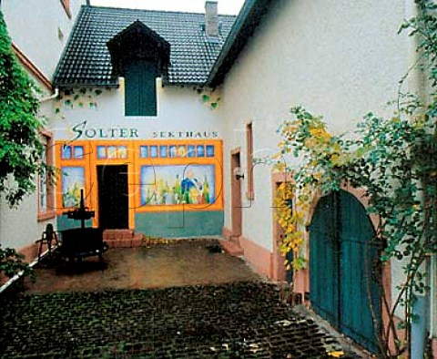 Exterior of Sekthaus Solter Rdesheim Germany      Rheingau