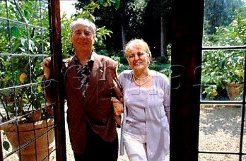 Alessandro and Antonietta Franois of   Castello di Querceto Lucolena Tuscany   Italy   Chianti Classico