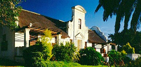 Cape Dutch architecture of Meerendal Estate   Durbanville South Africa