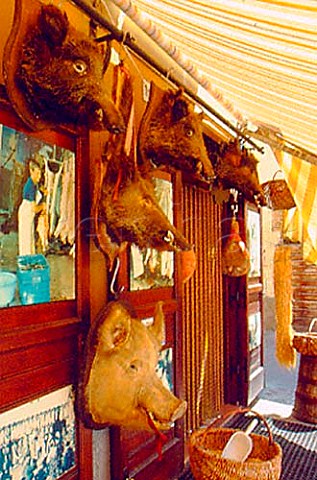 Fratelli Ansuini famous pork butcher   shop in Nrcia Umbria Italy