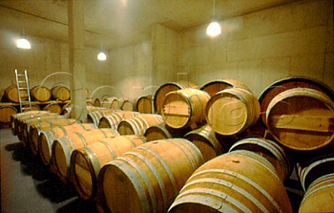 Barrel cellar in the winery of   Albert Neumeister Straden   Styria Austria    SdOsteiermark