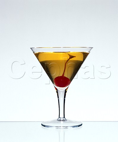 Cocktail Manhattan Glass Martini