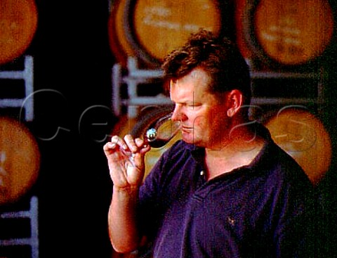 Michael Glover winemaker of Moorilla Estate   Hobart Tasmania Australia   Derwent Valley