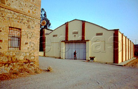 Cellar building at Antinoris   Pian Delle Vigne estate Tuscany Italy   Montalcino