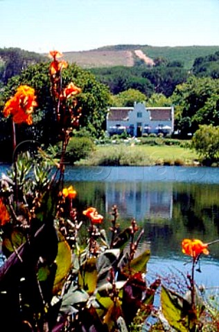 The Cape Dutch manor house of   Zevenwacht Stellenbosch South Africa
