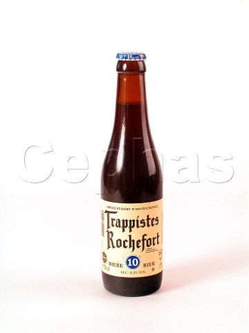 Bottle of Trappistes Rochefort beer Rochefort Belgium