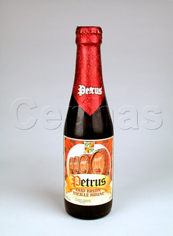 Bottle of Petrus Oud Bruin beer Belgium