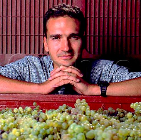 Arnaud Weyrich winemaker of Roederer Estate   Philo Mendocino Co California   Anderson Valley