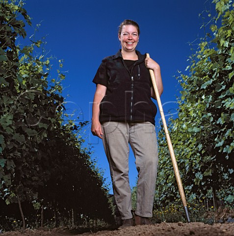 Luisa Ponzi winemaker of Ponzi Vineyards   Beaverton Oregon  Willamette Valley