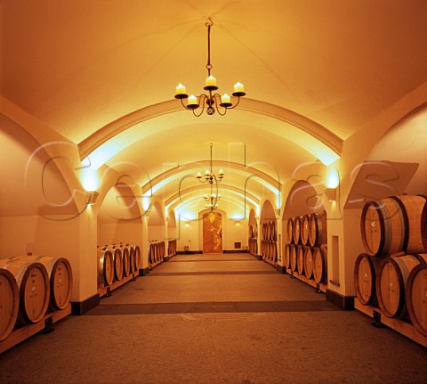 Barrel cellar of Domaine Serene   Dayton Oregon USA   Willamette Valley