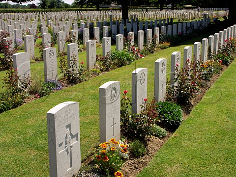 British war cemetery Bayeux  Calvados France   BasseNormandie