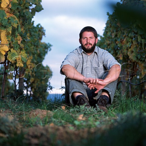 Josh Bergstrom of Bergstrom winery Dundee Oregon  Willamette Valley