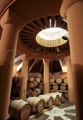 Barrel cellar of Bellavista Erbusco   Lombardy Italy Franciacorta