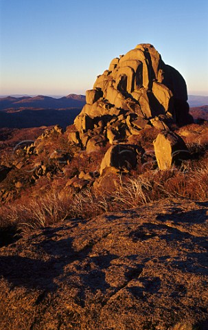 The Cathedral at sunset  Mount Buffalo National Park Victoria Australia