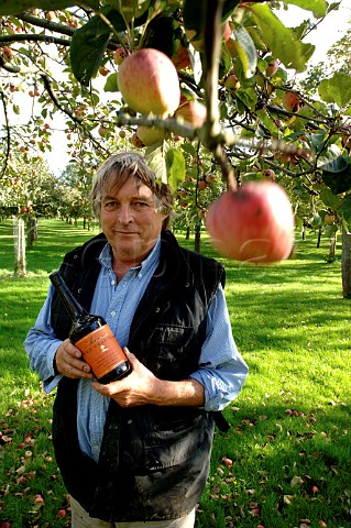 Julian Temperley in Burrow Hill orchard of the   Somerset Cider Brandy Company  Kingsbury Episcopi   Somerset England