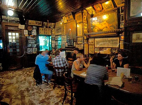 Interior of McSorleys Old Ale House built 1854 at   15E 7th Street in East Village New York USA
