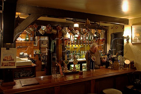 Lounge bar of the Chafford Arms Fordcombe Kent   England