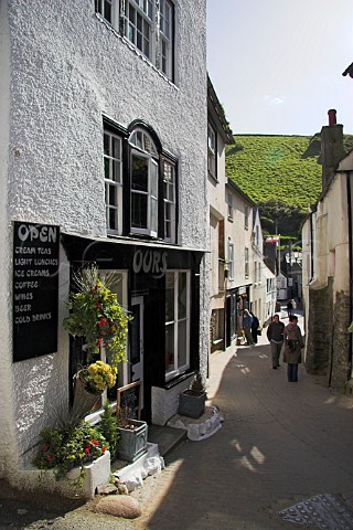 Ours caf and tearooms Fore Street Port Isaac   Cornwall England