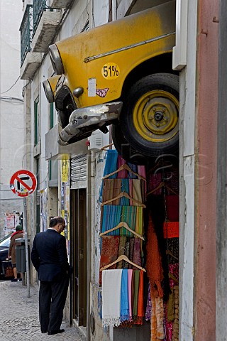 Clothing shop Bairro Alto Lisbon Portugal