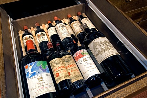 Selection of fine Bordeaux wines ranging from 1918   to 1989 from a private cellar collection