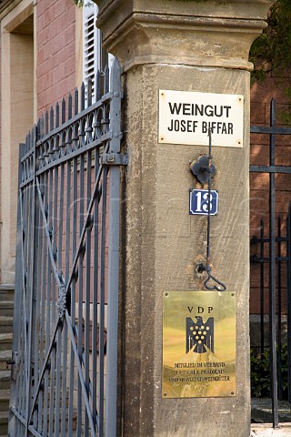 Weingut Josef Biffar Deidesheim Germany  Pfalz
