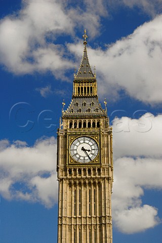 Big Ben St Stephens Tower at the Houses of   Parliament London