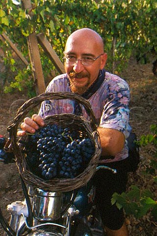 Bruno de Conciliis of De Conciliis   winery Prignano Campania Italy