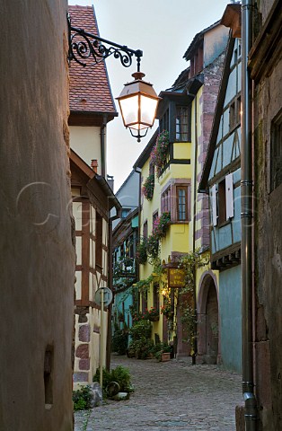 Traditional woodframed buildings Riquewihr   HautRhin France  Alsace
