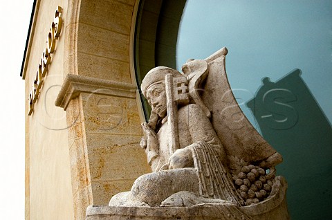 Peter the Apostle statue at Chteau Ptrus Pomerol   Gironde France Pomerol  Bordeaux