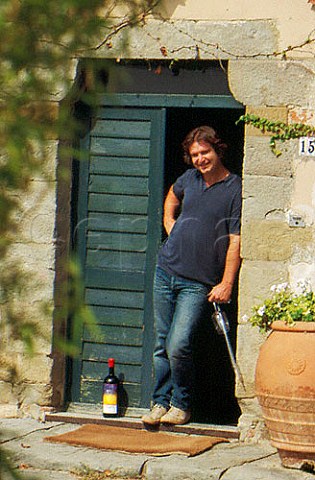 Bibi Graetz at his winery Fiesole Tuscany Italy  Chianti Colli Fiorentini