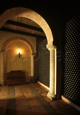 Bottle cellar of Sella  Mosca Alghero Sardinia Italy