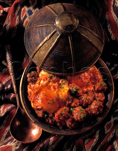 North African curry tagine