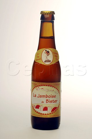 Bottle of La Jamboise de Bister beer Belgium