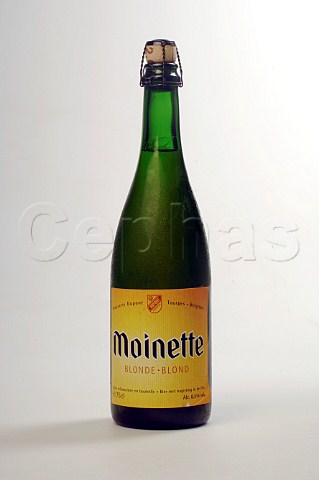 Bottle of Moinette beer Brasserie Dupont Belgium